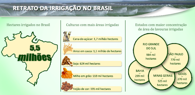 Retrato da Irrigação no Brasil