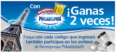 premios un viaje a París o un viaje gastronómico a Mérida concurso Recompensas Philadelphia 2011 Mexico