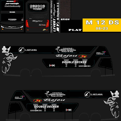 Livery Bussid SDD Bejeu Theme 3