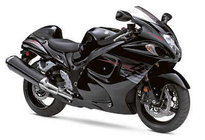 2012 Suzuki Hayabusa Glass Sparkle Black Color