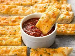 Homemade Cheesy Breadsticks