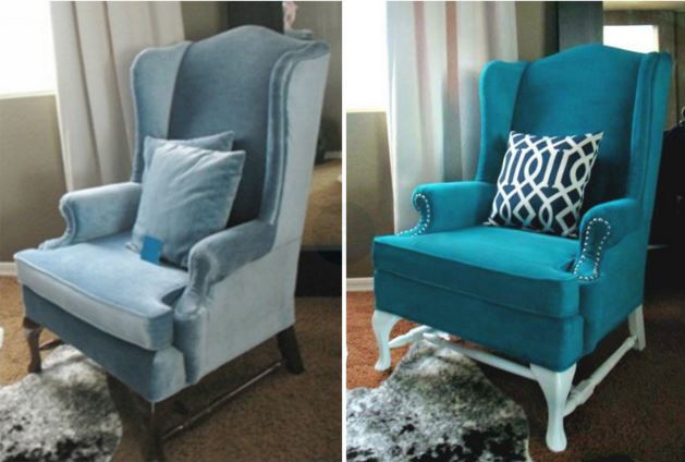Cómo pintar las telas y tapizados de sillas y sillones