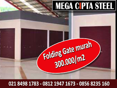 SUMEDANG CILACAP CIMAHI TEGAL BREBES  | Rolling Door One Sheet Industri Mega Cipta Folding Gate 