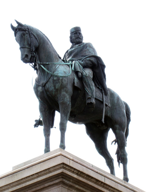 Equestrian monument to Giuseppe Garibaldi by Emilio Gallori, Janiculum, Rome