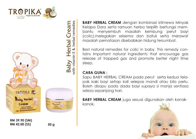 Baby Herbal Cream Tropika Beauty Murah