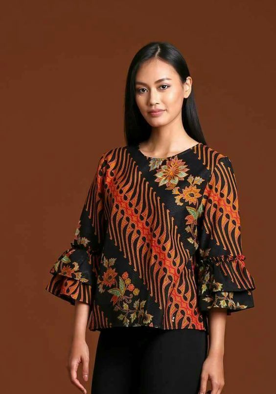 50 Model Baju Batik  Terbaru 2021 Modern  Elegan