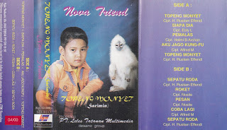 nova triend album topeng monyet www.sampulkasetanak.blogspot.co.id