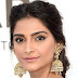 Sonam Kapoor Designer Gold Earrings
