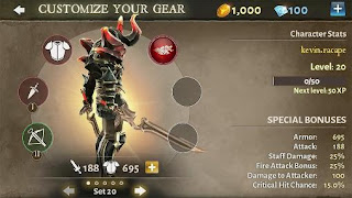 Tải Game Dungeon Hunter 5 Mod hack Full Tiền, Gems, Coins