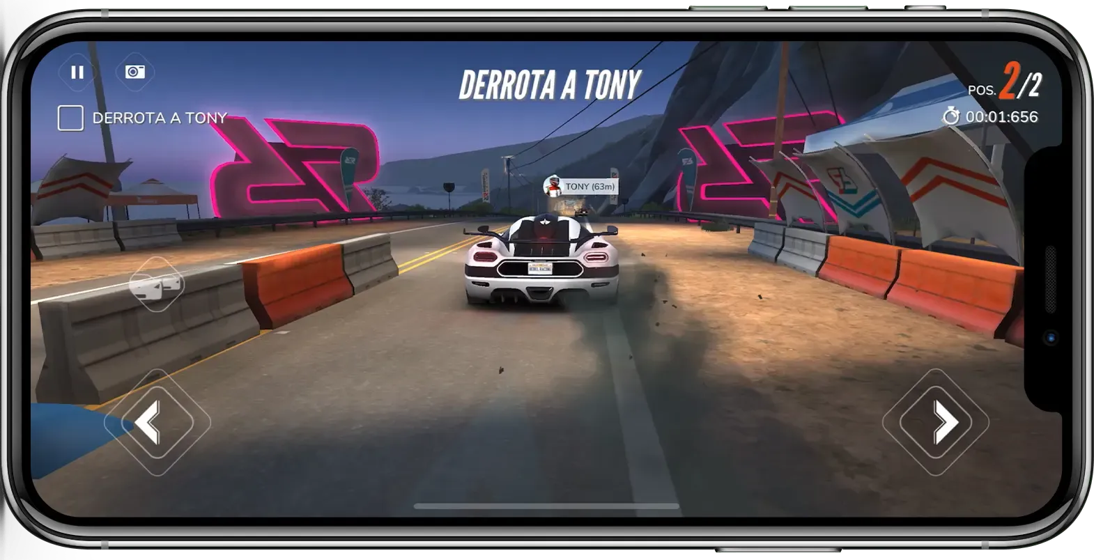 mejores juegos de carreras de carros para iphone