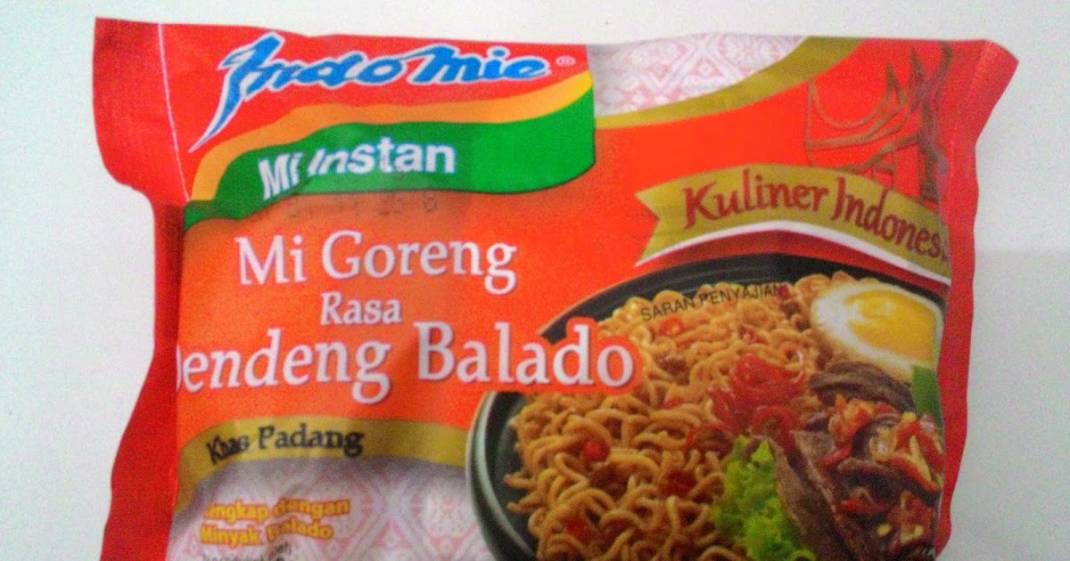 food reviews Indomie  Mi Goreng Rasa Dendeng Balado