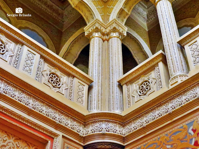 Palacete Rosa - Detalhes do Átrio