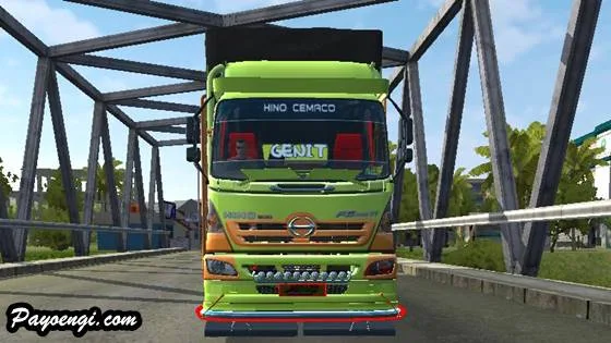 mod bussid truck hino lohan c23