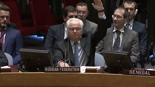 روسيا والصين تستخدمان حق الفيتو في مجلس الأمن ضد مشروع القرار بشأن حلب