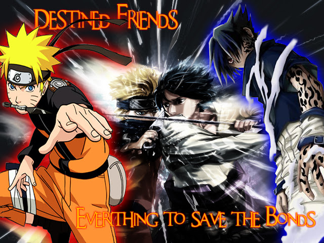 Naruto And Sasuke Destined Friends 