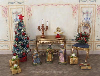 "minilys miniatures" "tutorial" "navidad" 1:12