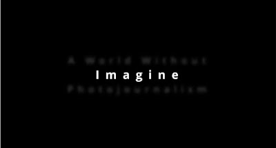 Graphic text "Imagine" in white on black background