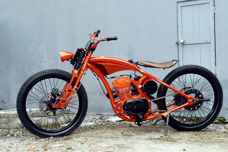 ♠Milchapitas-Kustom Bikes♠: Honda CB100 By Darizt Design