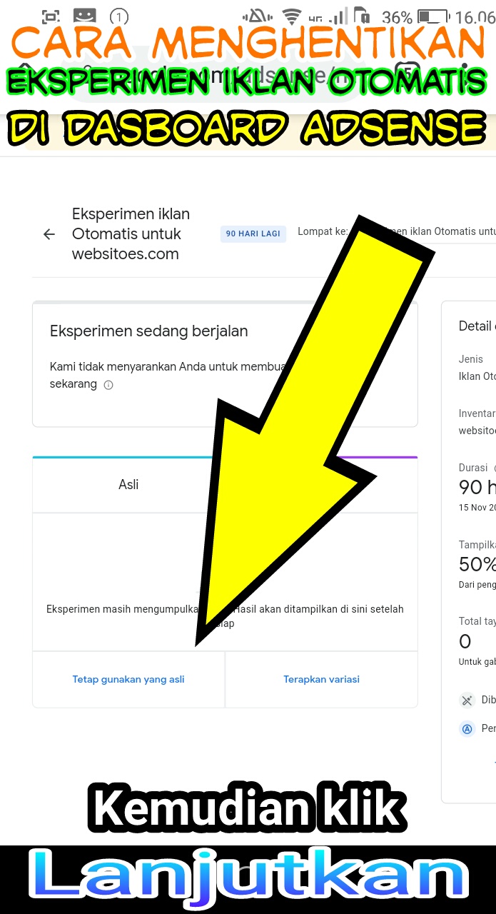 Cara-Menghentikan-Iklan-Eksperimen-di-Dasboard-Adsense