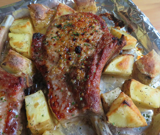 Garlic & Brown Sugar Pork Chops