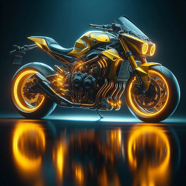 Experience the exhilarating magic of speed on motorcycles