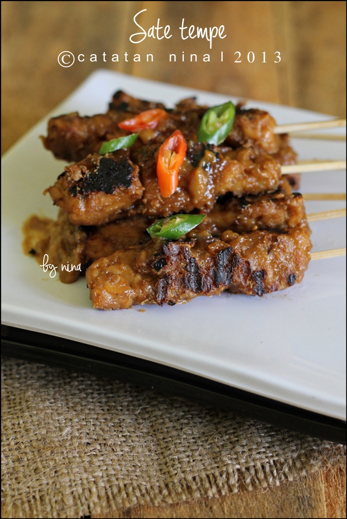 SATE TEMPE  Catatan-Nina