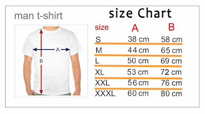 T shirt size