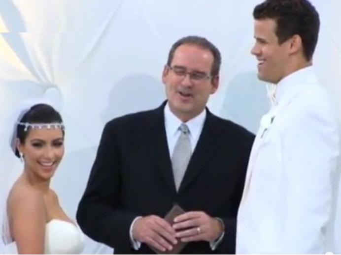 Kim Kardashian Kris Humphries Wedding Photos