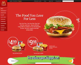 Free Printable Mcdonalds Coupons