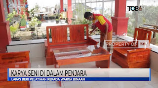 lembaga pemasyarakatan narkotika klas 2A Pematangsiantar Menerapkan Karya Seni Untuk Warga Binaan Di Penjara