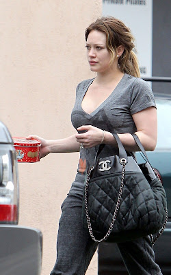 Hilary Duff spotted out for Pilates class in Toluca Lake