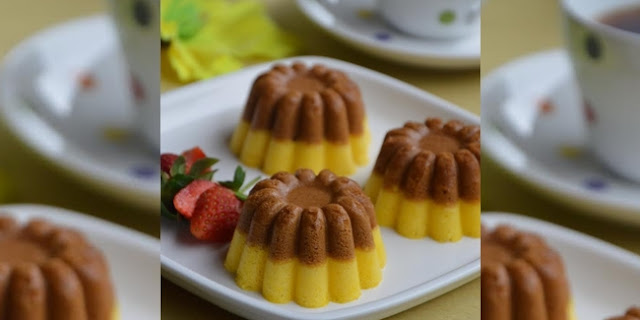 Cake Kukus Labu Kuning