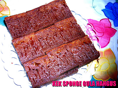 Riezanie's Recipe Collections: KEK SPONGE (HONEYCOMB)