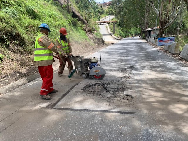 La alcaldía del municipio Rangel inició rehabilitación de la Troncal 007