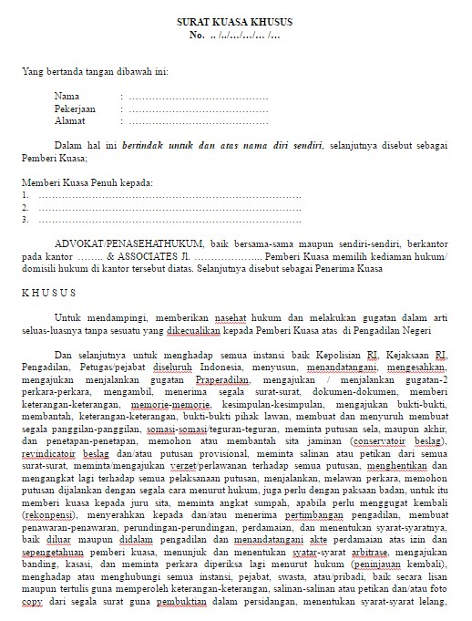 Contoh Surat Pengunduran Diri File Doc - Contoh Su