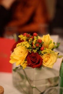 Bouquet de fleurs pour les tables