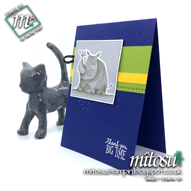 Stampin' Up! Animal Outing SU Card Idea order from Mitosu Crafts UK Online Shop