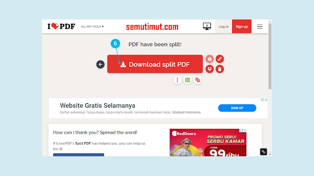 Cara Memisahkan File PDF Online Gratis