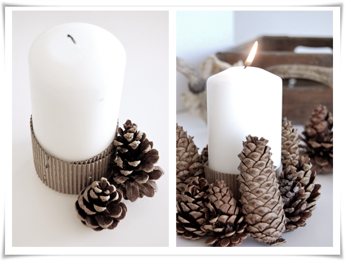 Camo wedding help wedding weddings dresses ideas Pinecone candle 3