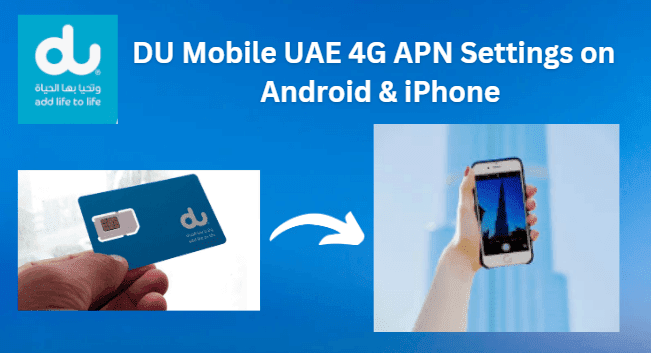 DU Mobile APN Settings