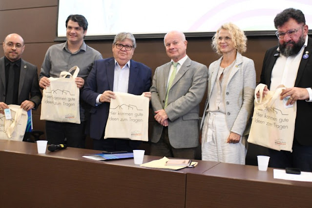 João Azevêdo abre Fórum de Internacionalização Paraíba-Alemanha e destaca investimentos em pesquisa