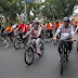 Walikota Medan Bersepeda Santai Bersama Masyarakat Kota Medan