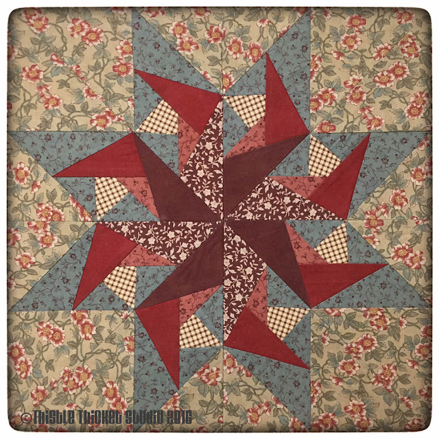 Thistle Thicket Studio, paper piecing, star block, medallion quilts, quilt guild challenge