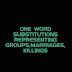 PART 3 of compilation of ONE WORD SUBSTITUTIONS representing kinds of governments, killings,marriages,groups for SSC,bank,railway exams