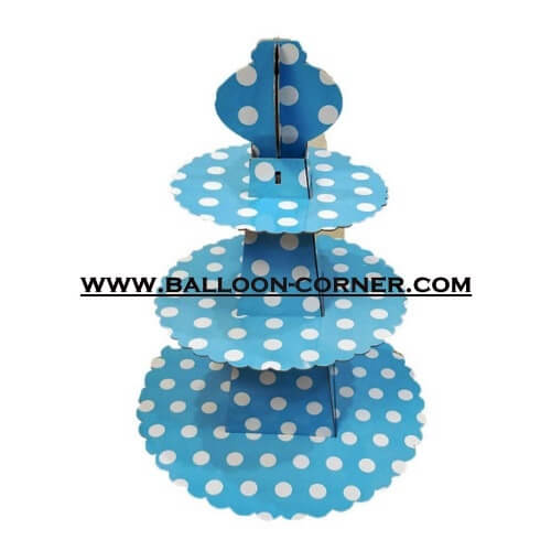 3 Tier Cake Stand Motif Polkadot (NEW)