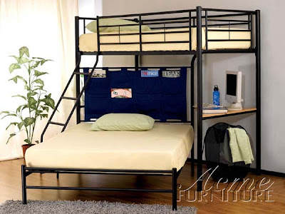 Bunk bed w/Study Desk 02030 SET  Best Kids Furniture, Loft beds, Bunk 