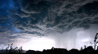 Rain cloud,Dark sky