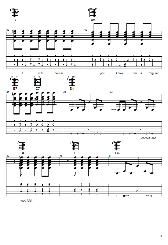 Personal Jesus Tabs Johnny Cash How To Play Personal Jesus ...