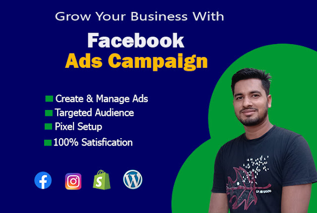 If you want to grow your business via facebook ads, you can visit my site