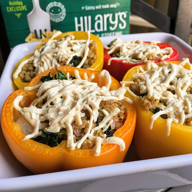 Vegan Stuffing Stuffed Peppers